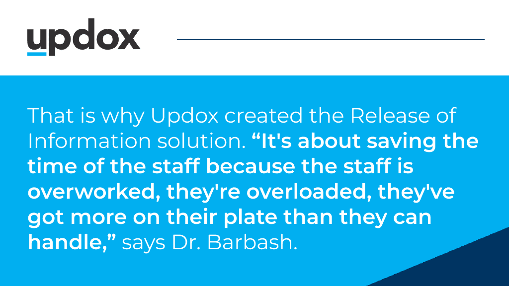 Updox | Save staff time